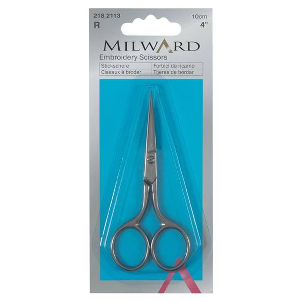 Milward Embroidery Fine Scissors - Silver 10cm - 516251