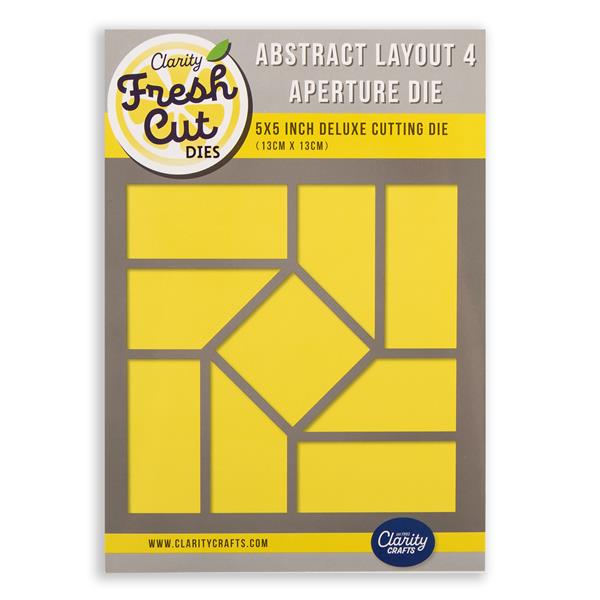 Clarity Fresh Cut Abstract Layout Die No.4 - 516288