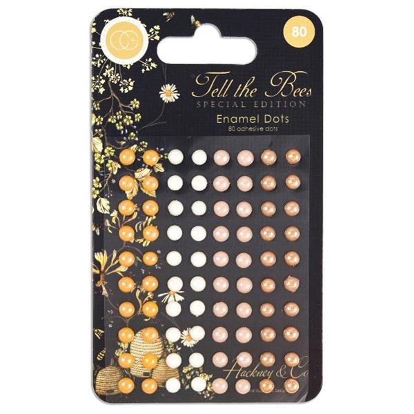 Craft Consortium Tell the Bees - Adhesive Enamel Dots - 516392