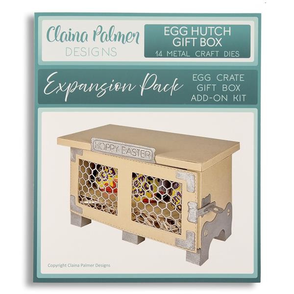 Claina Palmer Designs Egg Hutch Gift Box Die Set - 14 Dies - 517140