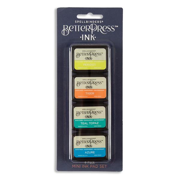 Spellbinders 4 x BetterPress Inks - Tropical - 520938