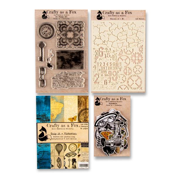 Crafty as a Fox Victorian Papercrafting Collection - 520996