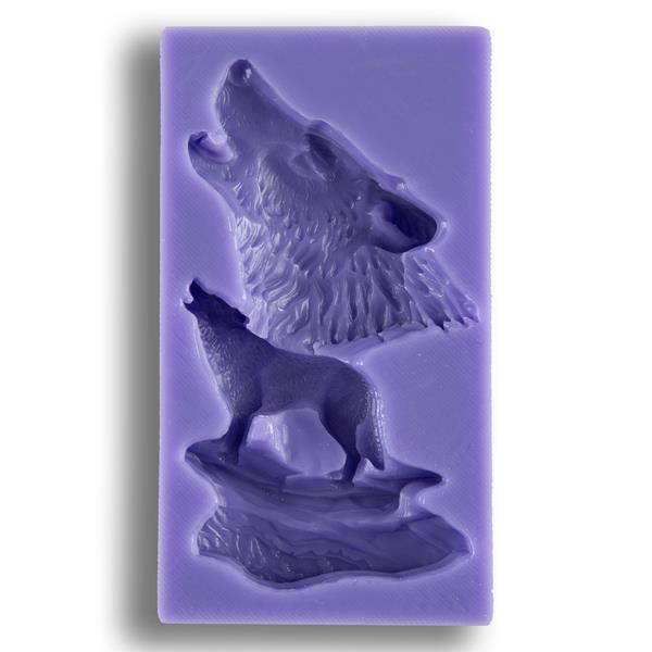 Emlems Wolves Silicone Mould - 526514