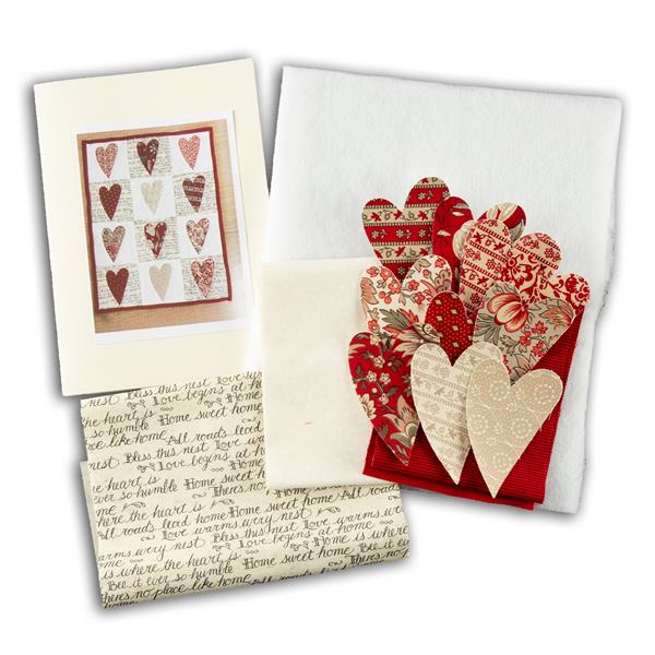 Bobbin Patch All Hearts Wall Hanging Kit - 527883