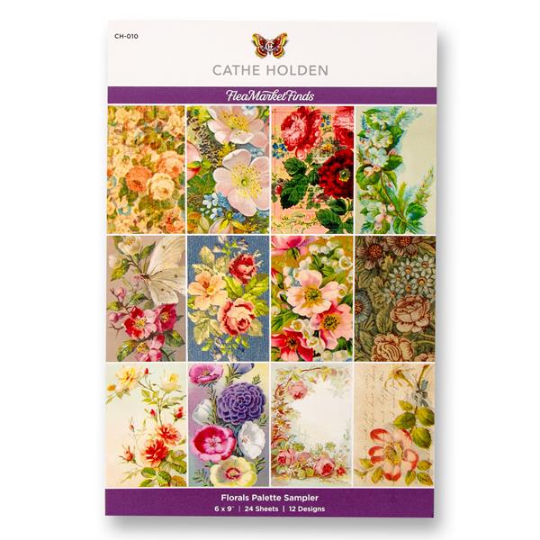 Spellbinders Cathe Holden - Florals Palette Printed Paper Pad - 530128
