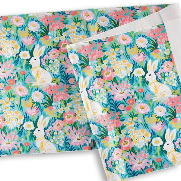 CUSTOM FABRICS Spring Rabbit PU Coated Waterproof Fabric Length - - 531833