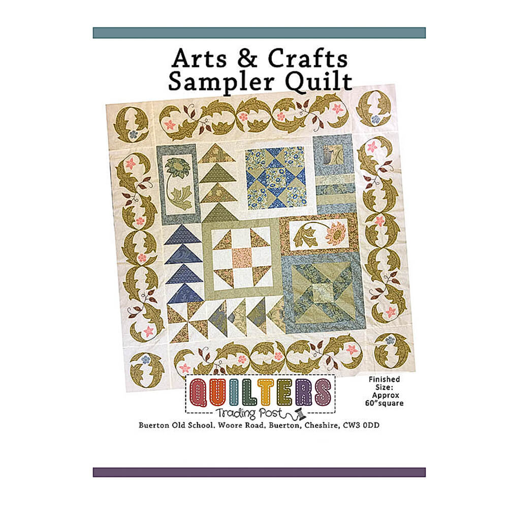 Quilter's Trading Post Arts & Crafts Sampler Quilt Pattern