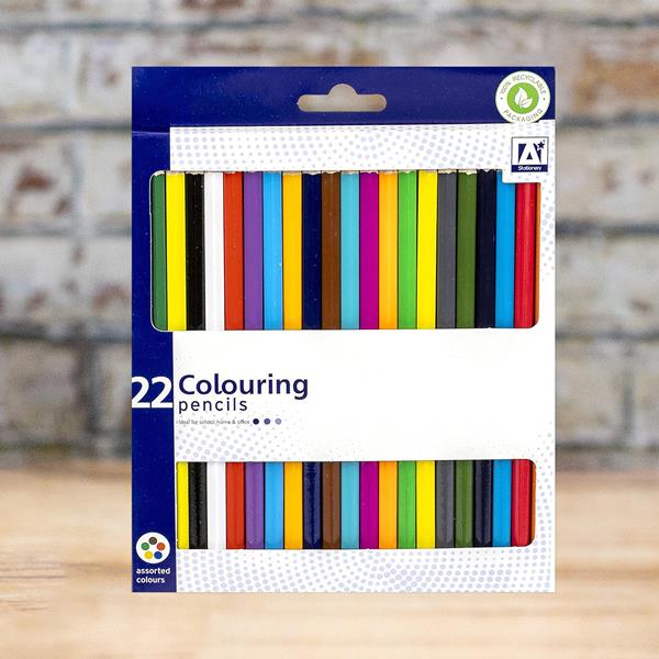 Colouring Pencil Set - 22 Pencils - 532345