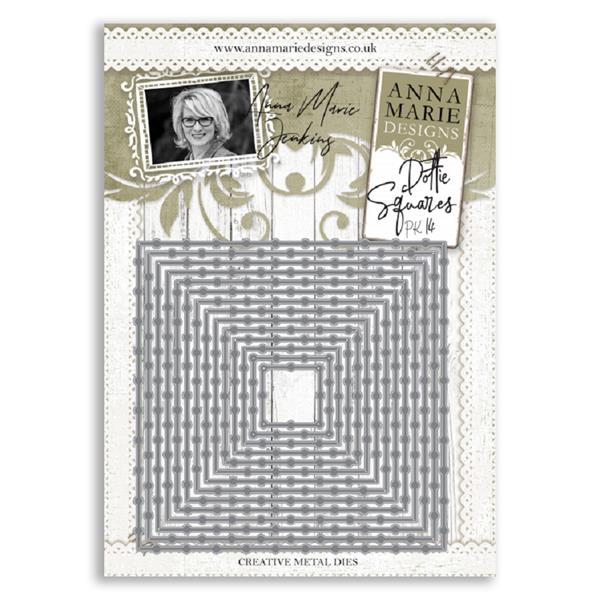 Anna Marie Designs Dottie Squares Die Set - 14 Dies - 539174