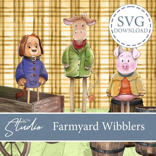 In The Studio Farmyard Wibblers SVG Download - 539541