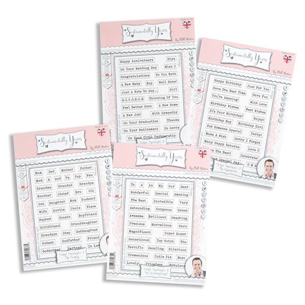 Sentimentally Yours Ticket Tapetastic 2 Complete Collection - 4 x - 541478