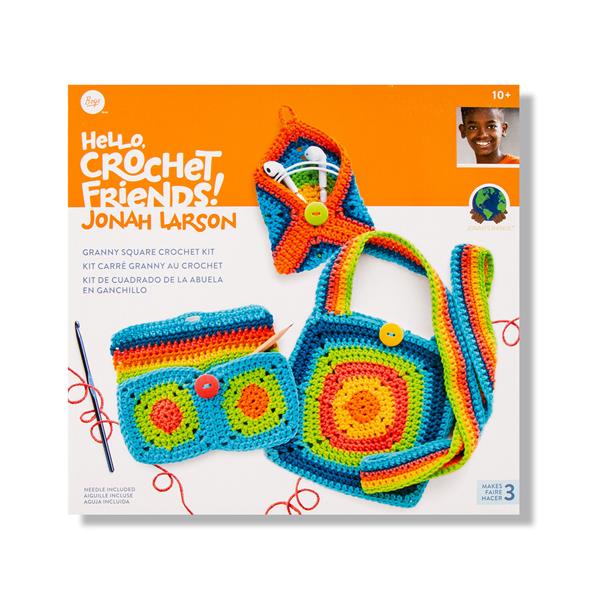 Jonah's Hands Crochet Friends Granny Square Box Kit - 543292