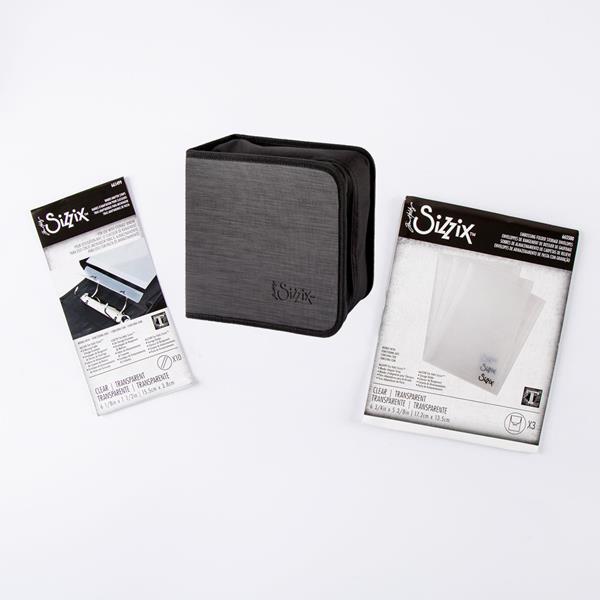 Sizzix Plastic Envelopes 5 x 6 7/8, 3PK 