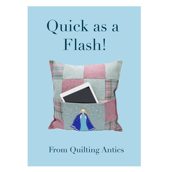 Quilting Antics Quick as a Flash Pattern Booklet - Includes 10 Pa - 558757