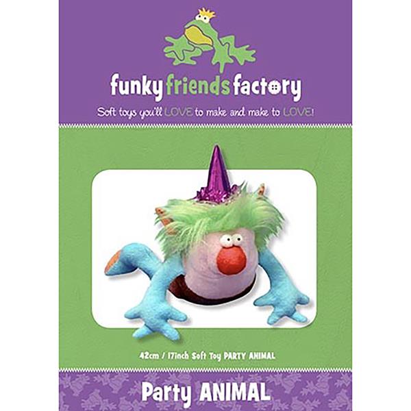 Oh Sew Sweet Shop Funky Friends Factory Party Animal Pattern - 559724