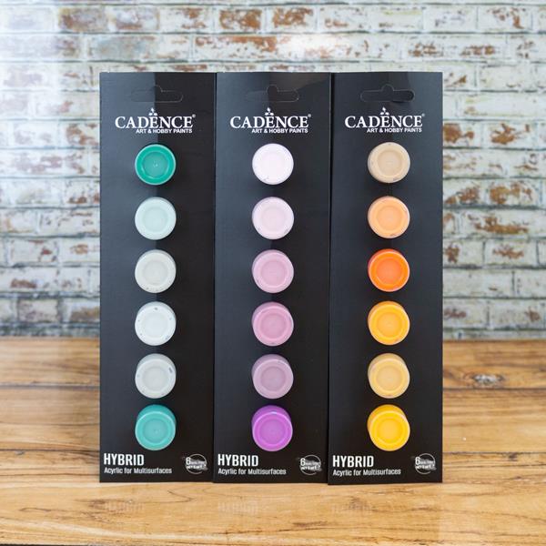 Cadence Paint 5ml Strip Set 3 - 18 Colours - 562363