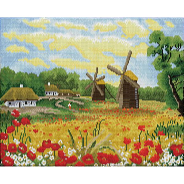 Diamond Dotz Windmill Days Painting Kit - 16.54" x 20.47" - 568292