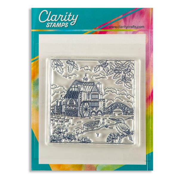 Clarity Crafts Linda Williams’ Country Scenes A6 Square Stamp Set - 572516