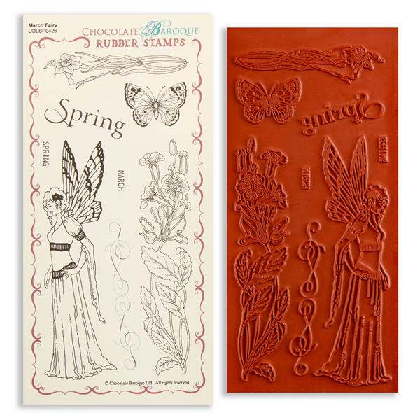 Chocolate Baroque March 2024 Year of Fairy Stamping (YOS) DL Unmo - 574441