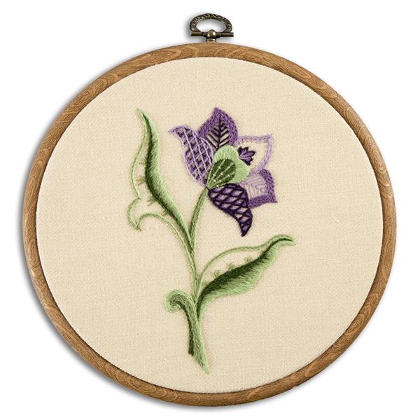Quilt Dragon Kits Art Nouveau Flower Embroidery Kit - 577358