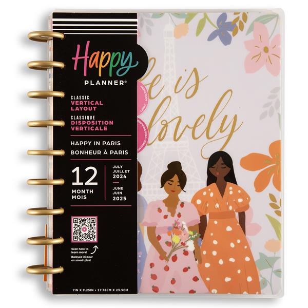 The Happy Planner Classic 12 Month Planners - Summer 2024 - 578343