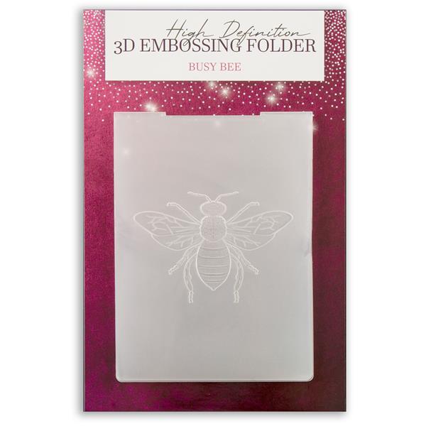 Stamps By Me HD 3D Busy Bee Embossing Folder - 579655