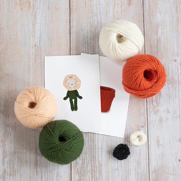 TOFT Mini Petunia and Plant Pot Crochet Kit - 579674