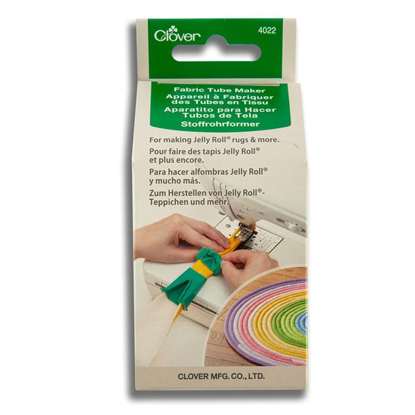 Clover Fabric Tube Maker is a Tool for Making Jelly Roll® Tubes