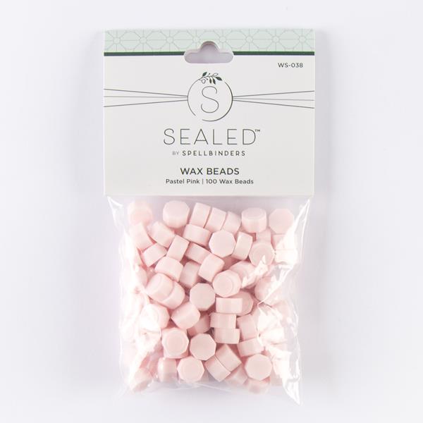 Spellbinders Wax Beads Pastel Pink - 589353
