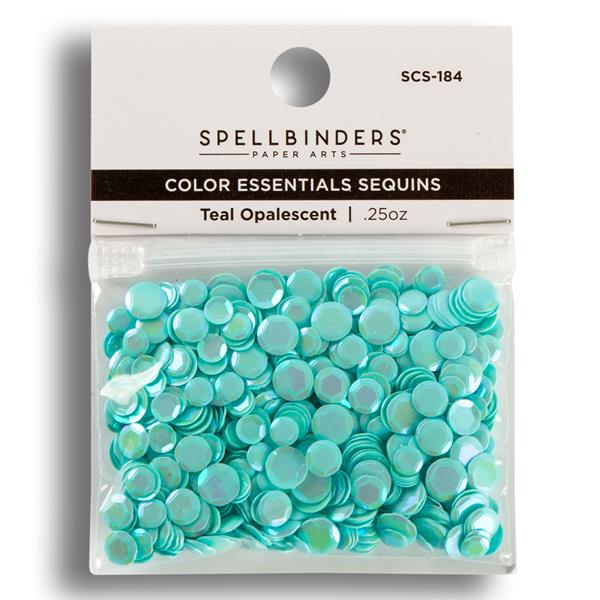 Spellbinders Opalescent Sequin Teal - 590035