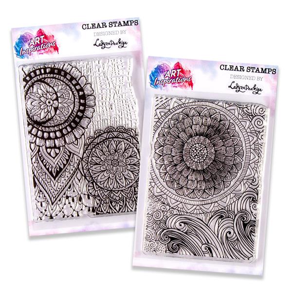Art Inspirations with Lady zaDzakiya A7 Stamp Duo - Mandala Magic - 592993