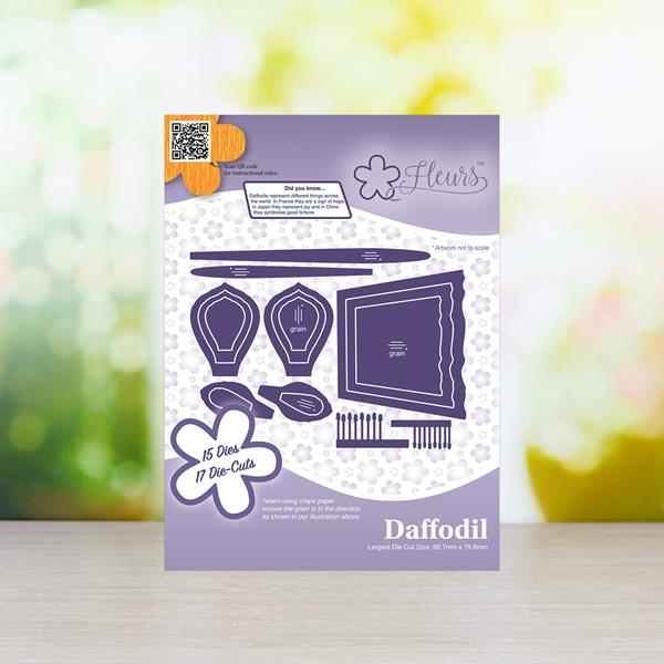 Fleurs Daffodil Die Set - 15 Dies - 596715