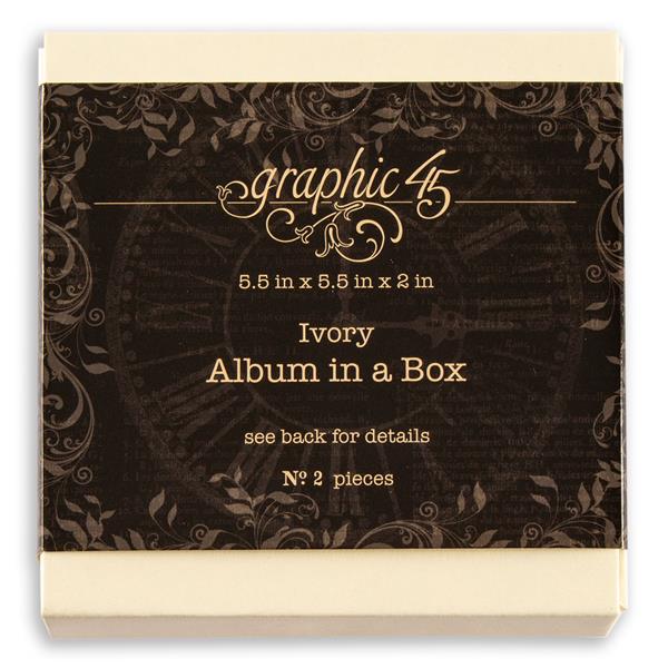 Graphic 45 Album in a Box - Ivory - 597409