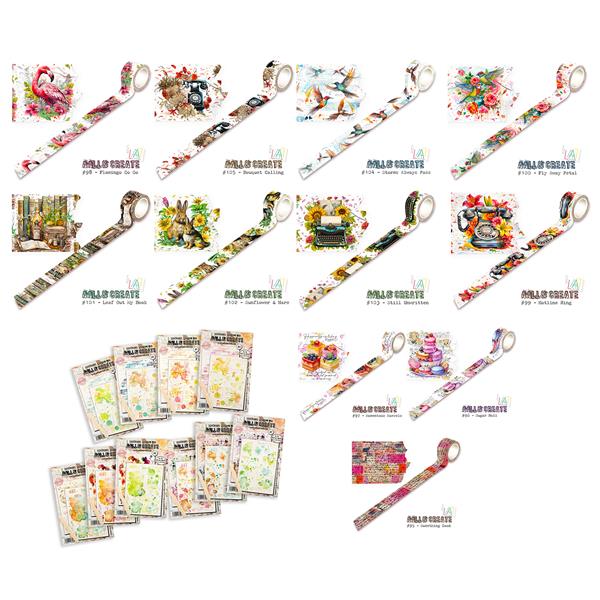 AALL & Create Washi & Rub On Complete Collection - 598822