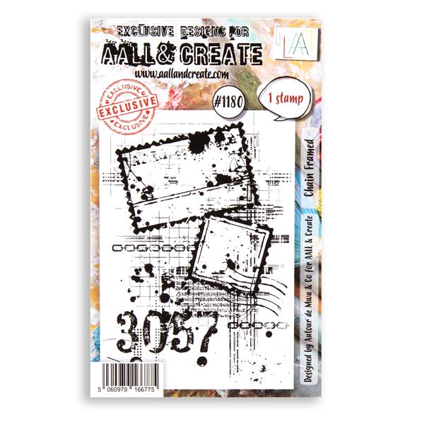 AALL & Create Autour De Mwa A7 Stamp - Chain Framed - 602455
