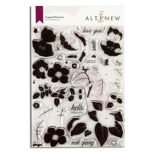 Altenew  Cupped Flowers Stamp Set - 604732
