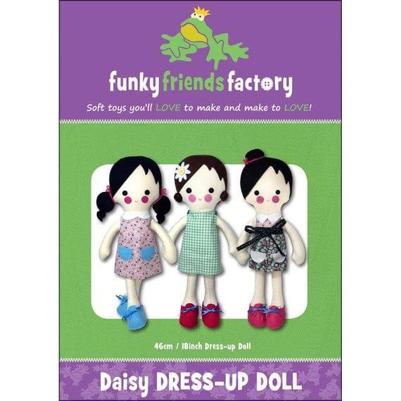 Oh Sew Sweet Shop Funky Friends Factory Daisy Dress Up Doll Patte - 607735