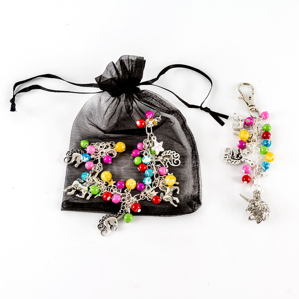 Aldridge Crafts Bead &amp; Charm Bracelet Kit with Bag Charm