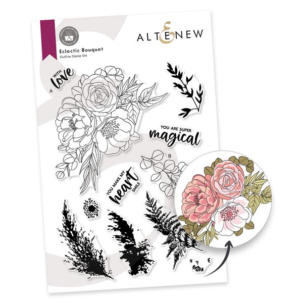 Altenew Craft Your Life Project Kit: Eclectic Bouquet