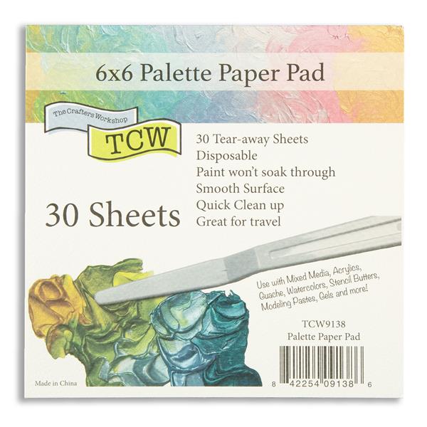 The Crafters Workshop Palette Paper Pad - 30 Sheets - 620825