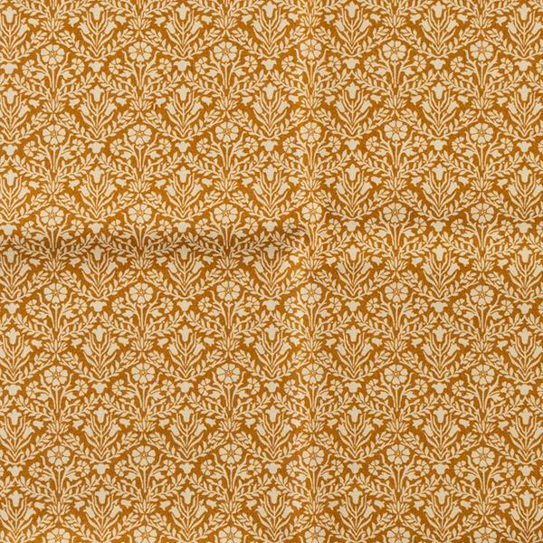 Morris & Co Buttermere Yellow Small Bellflowers 0.5m Fabric Lengt - 623844