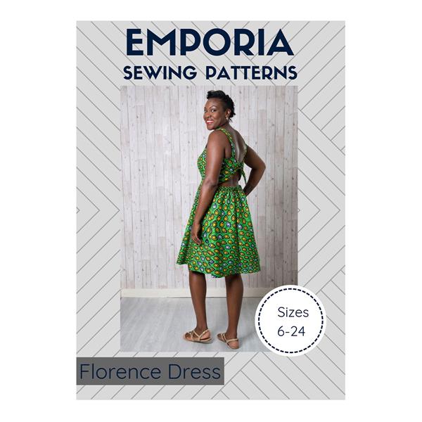 Emporia Florence Dress Pattern - Sizes: 6-24 - 626151