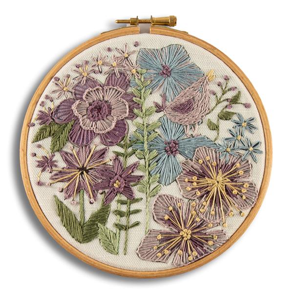 Annie Morris Birdsong Embroidery Kit - Includes: Instructions Pan - 626409