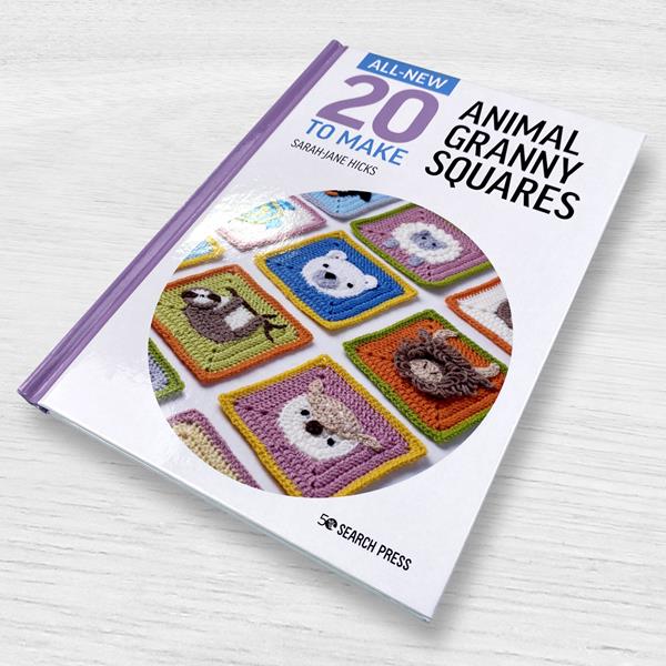 3D Animal Granny Squares Crochet Book