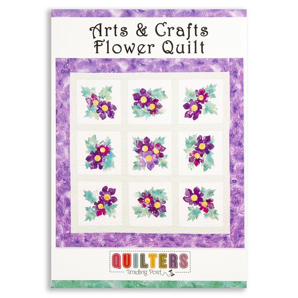 Quilter's Trading Post Arts & Crafts Flower Quilt Pattern - 630825