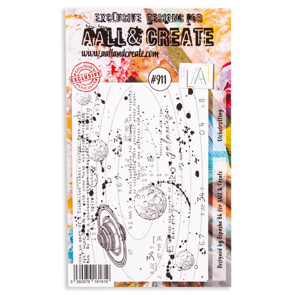 AALL & Create Bipasha Bk A6 Stamp - Globetrotting - 631220