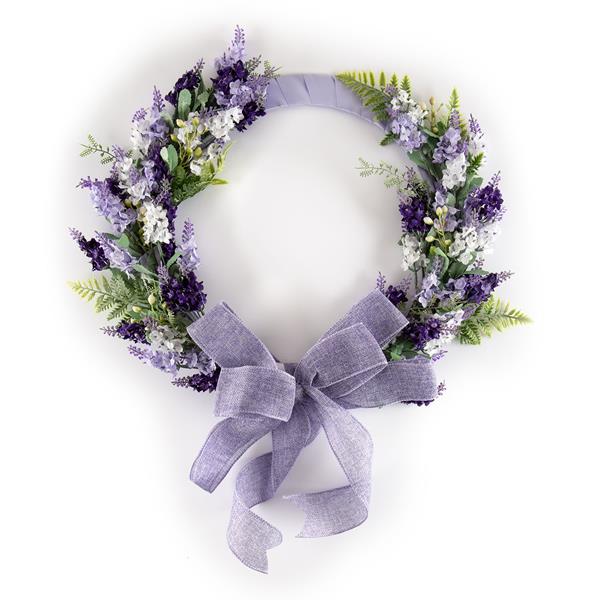 Dawn Bibby Lavender & Burlap Wreath Kit - 637846