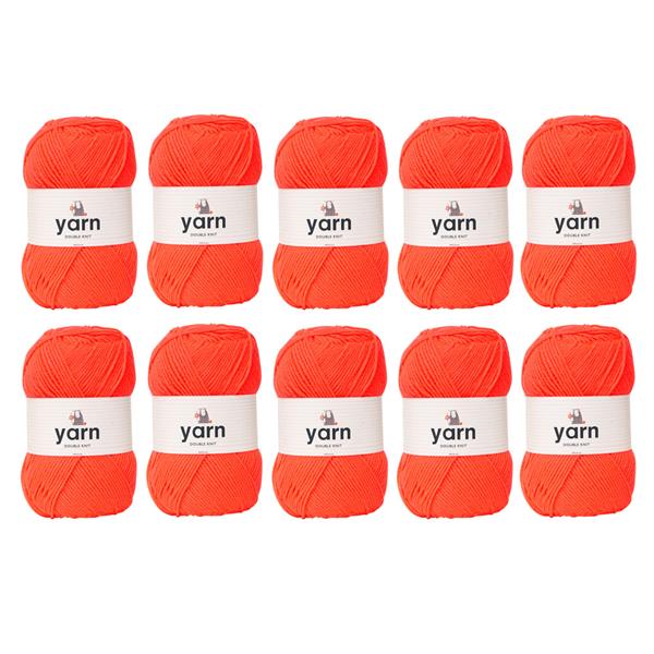 10 Yarn Bundle - Coral