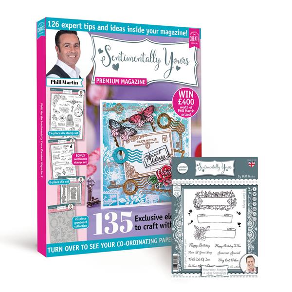 Sentimentally Yours Stamping Special Magazine Box Kit Issue 9 wit - 643971