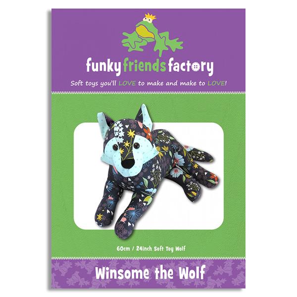 Oh Sew Sweet Shop Funky Friends Factory Winsome Wolf Pattern - 648567